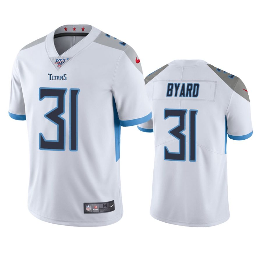 titans kevin byard white limited 100th season jersey