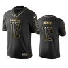 tom brady buccaneers black fedex air player of the week golden limited jersey