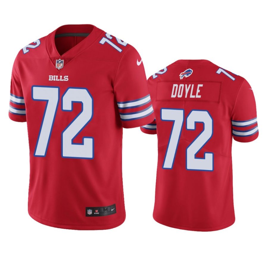 tommy doyle bills color rush limited red jersey