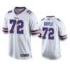 tommy doyle bills white game jersey