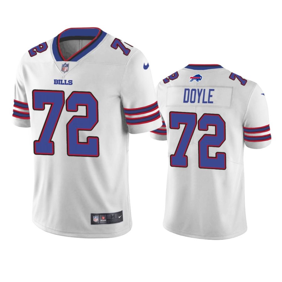 tommy doyle bills white vapor jersey