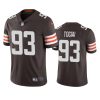 tommy togiai browns brown vapor jersey