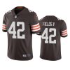 tony fields ii browns brown vapor jersey