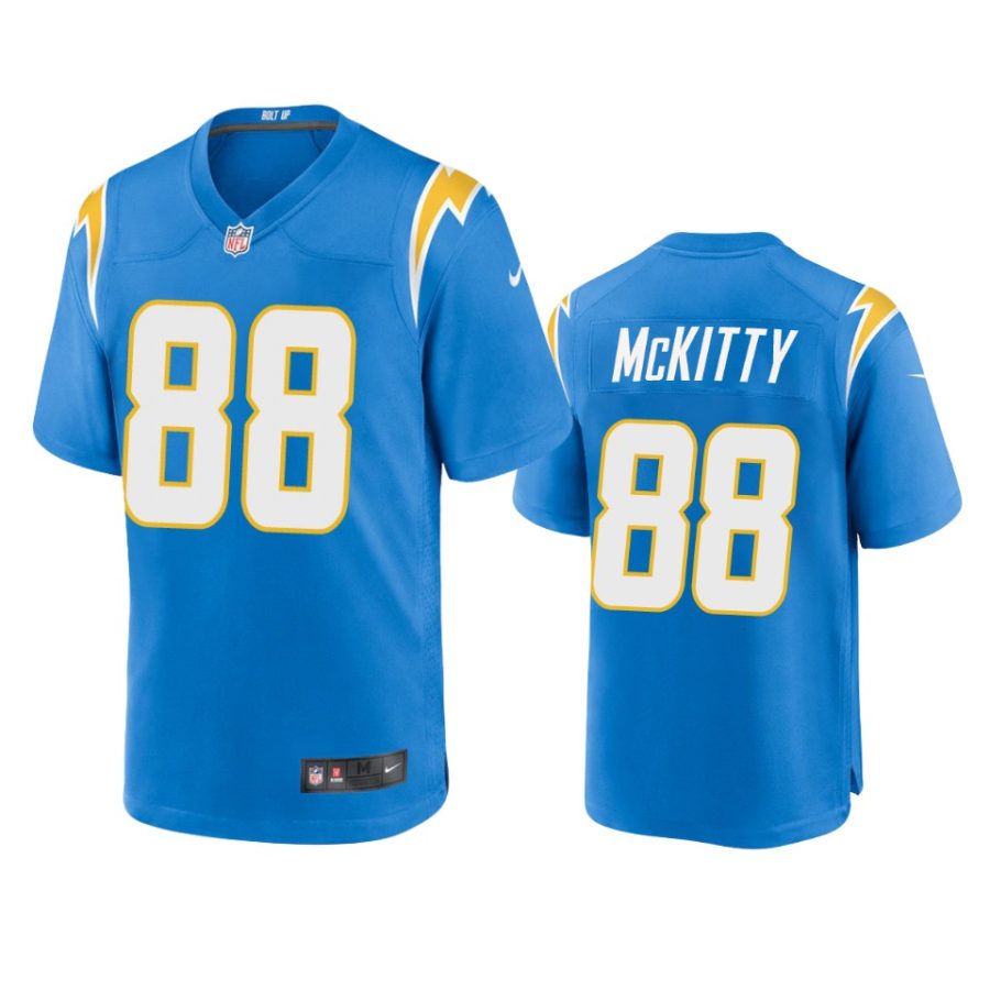 tre mckitty chargers powder blue game jersey