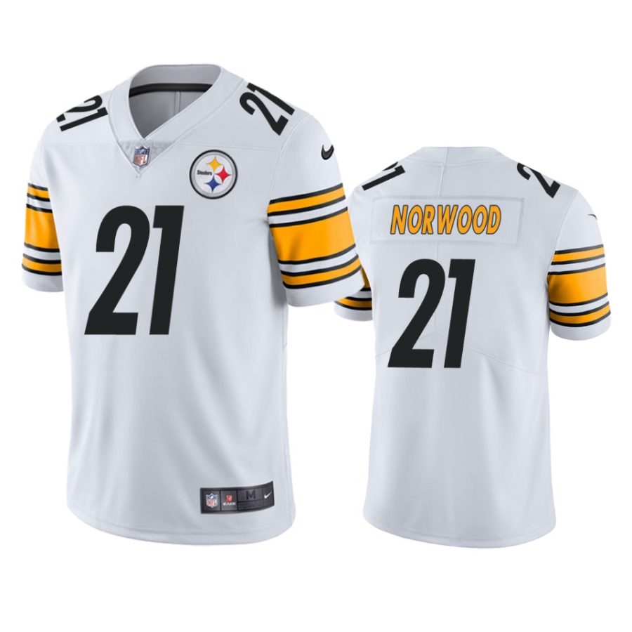 tre norwood steelers white vapor limited jersey