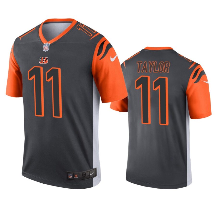 trent taylor bengals inverted legend silver jersey