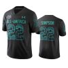 trenton simpson black 2020 all america football game jersey