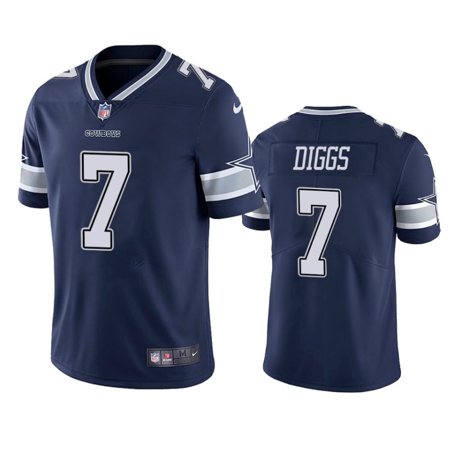 trevon diggs cowboys navy vapor jersey 0a