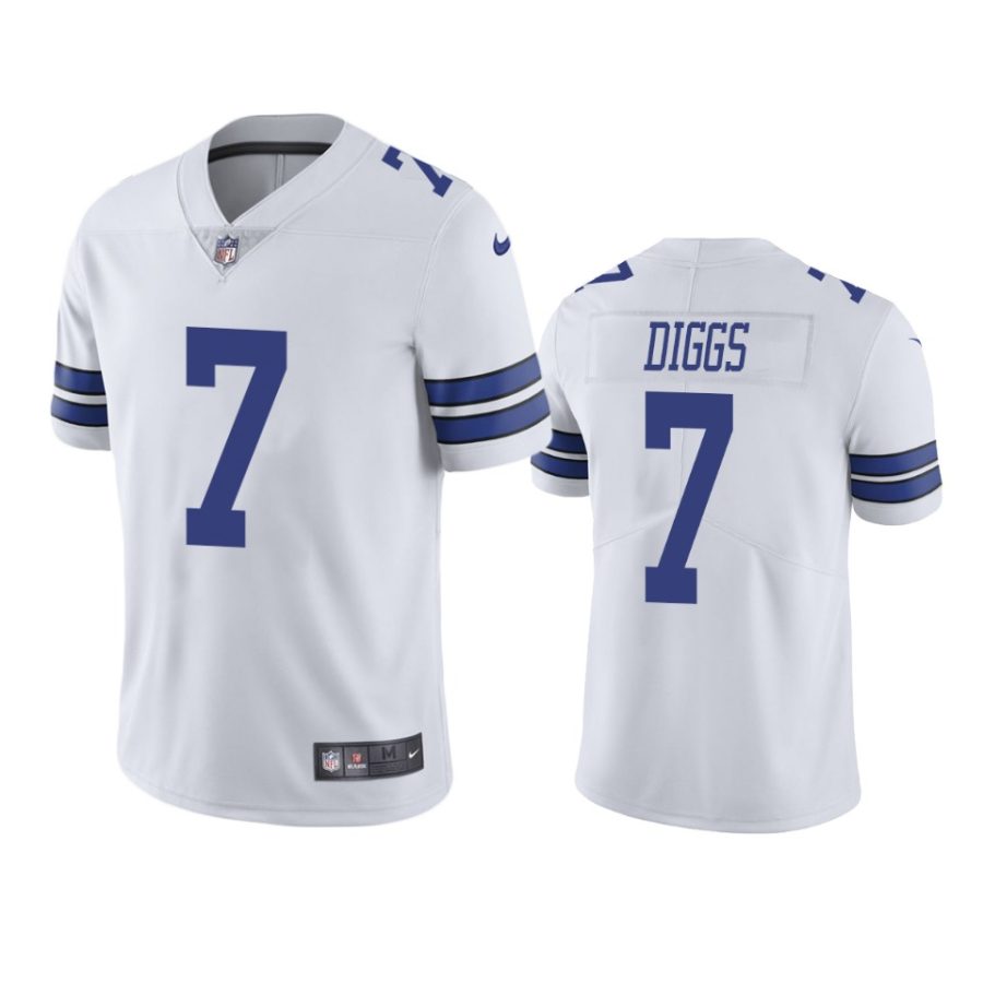 trevon diggs cowboys white vapor jersey