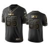 trey smith chiefs black golden edition jersey