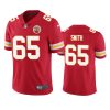 trey smith chiefs red vapor jersey