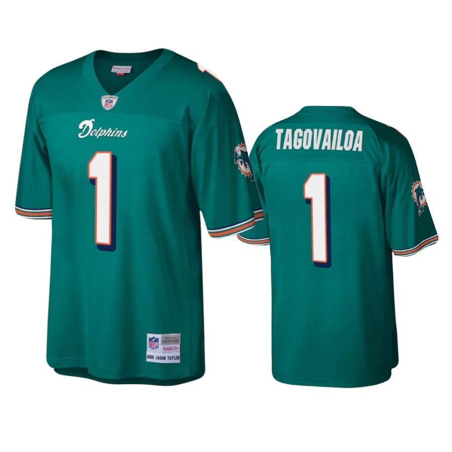 tua tagovailoa dolphins aqua legacy replica jersey