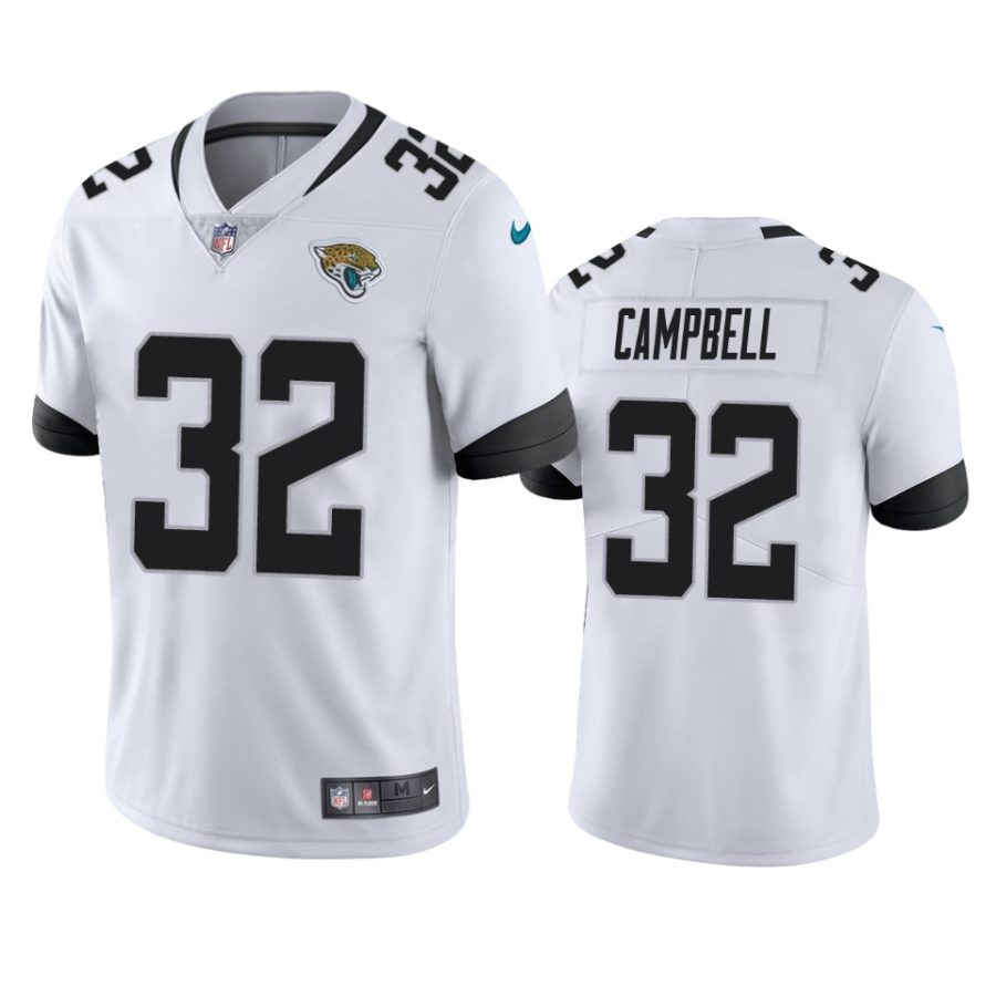 tyson campbell jaguars white vapor jersey