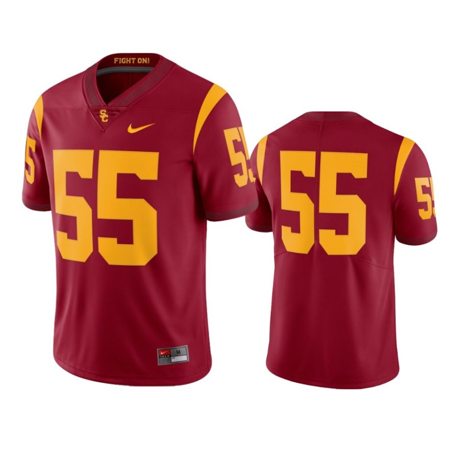 usc trojans 55 cardinal limited jersey