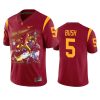 usc trojans reggie bush cardinal win the heisman trophy jersey