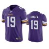 vikings adam thielen purple limited 100th season jersey