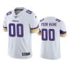 vikings custom white limited 100th season jersey