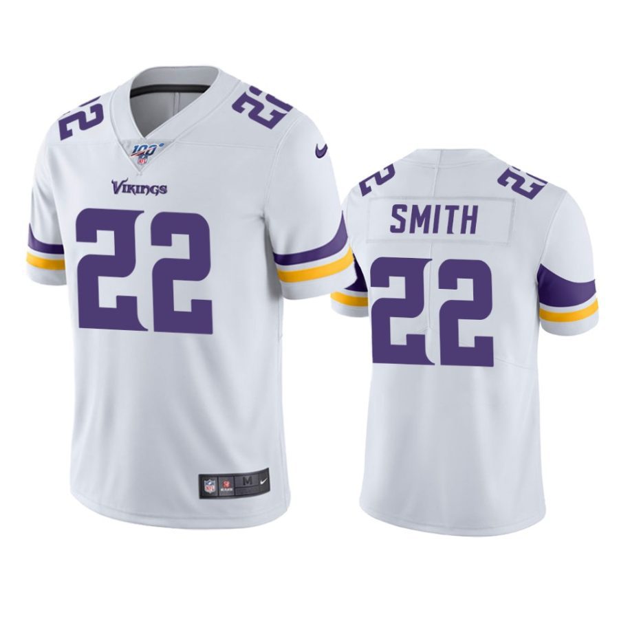 vikings harrison smith white limited 100th season jersey