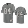 vikings irv smith jr. charcoal metal replica jersey