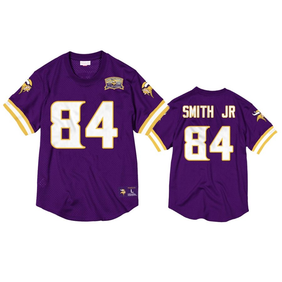 vikings irv smith jr. purple throwback 40th anniversary jersey 0a