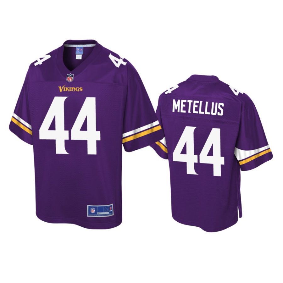 vikings josh metellus purple pro line jersey