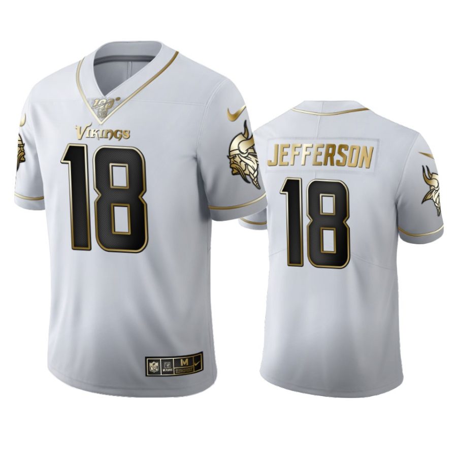 vikings justin jefferson white 2020 nfl draft jersey