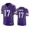 vikings k.j. osborn purple vapor untouchable limited jersey
