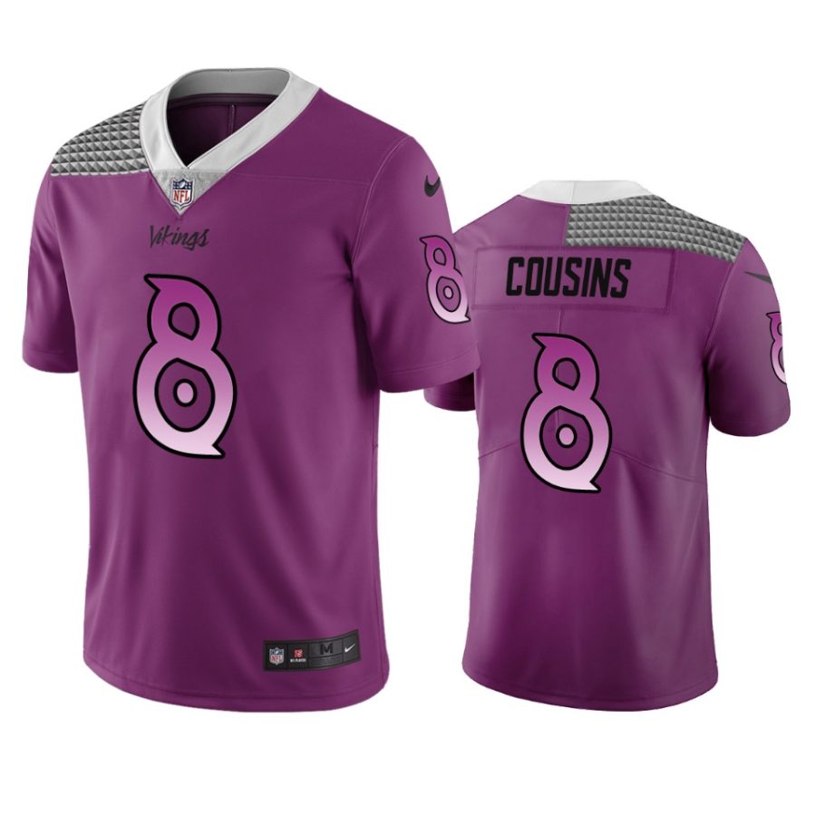 vikings kirk cousins purple city edition jersey