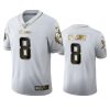 vikings kirk cousins white golden edition 100th season jersey