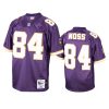 vikings randy moss purple 1998 legacy replica throwback jersey