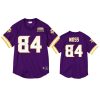 vikings randy moss purple throwback 40th anniversary jersey 0a