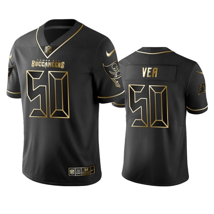 vita vea buccaneers black golden edition jersey