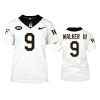 wake forest demon deacons kenneth walker iii white college football jersey