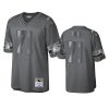 walter jones seahawks charcoal throwback metal legacy jersey