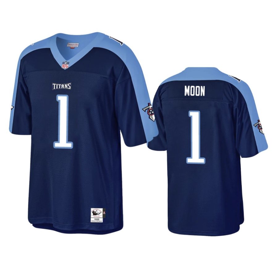 warren moon titans navy throwback retired player jersey