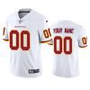 washington football team custom white vapor limited jersey