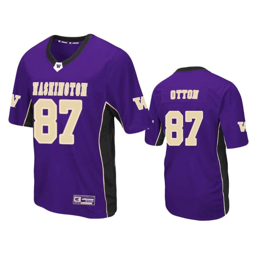 washington huskies cade otton purple max power jersey