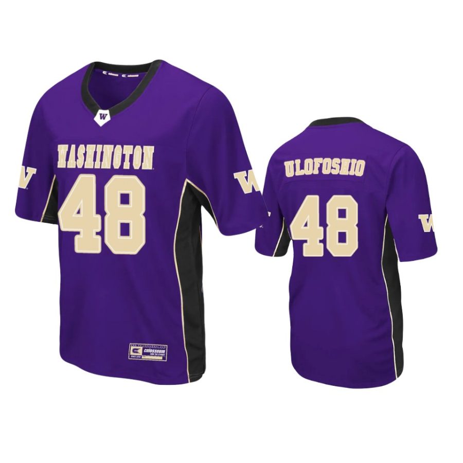 washington huskies edefuan ulofoshio purple max power jersey