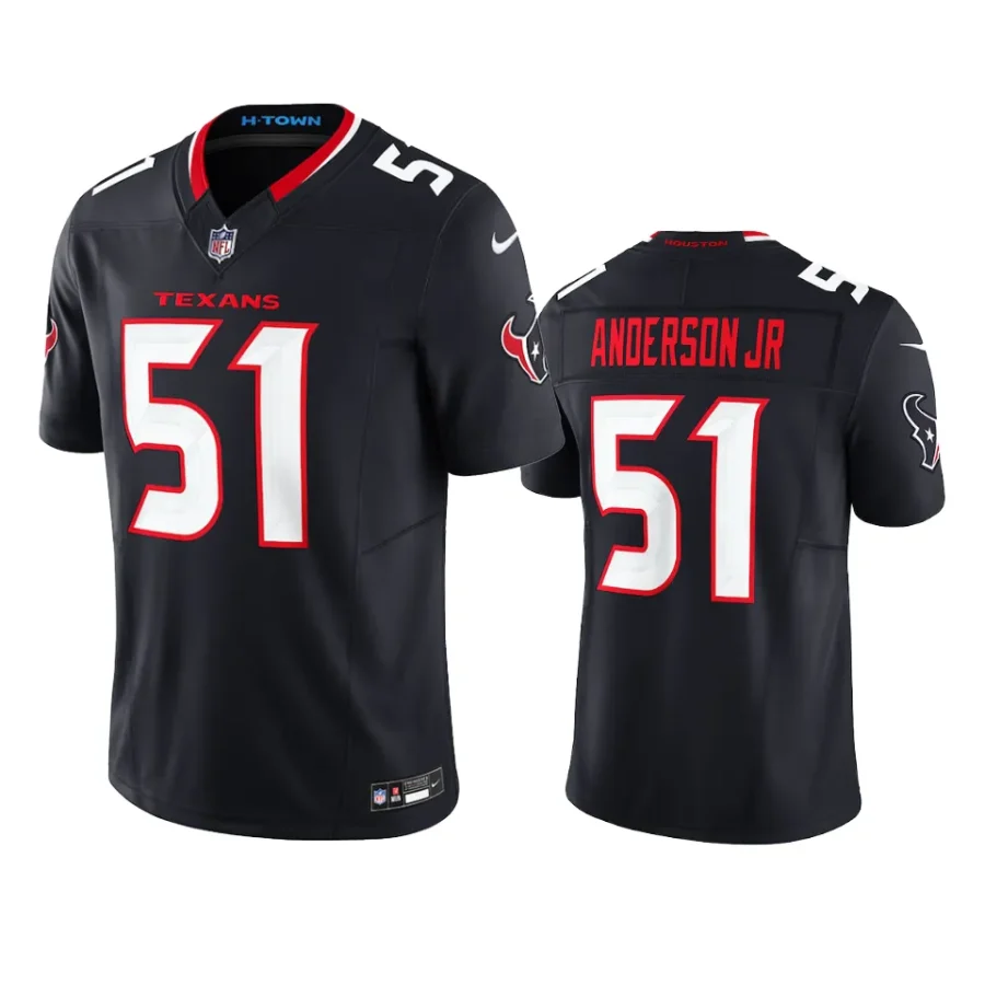 will anderson jr. texans jersey navy limited 2024 vapor f.u.s.e.