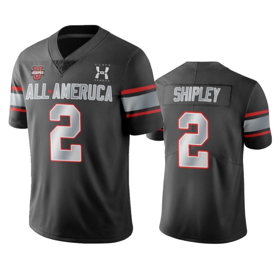 will shipley black 2021 under armour all america game jersey