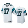 xavier legette panthers white 2024 nfl draft jersey