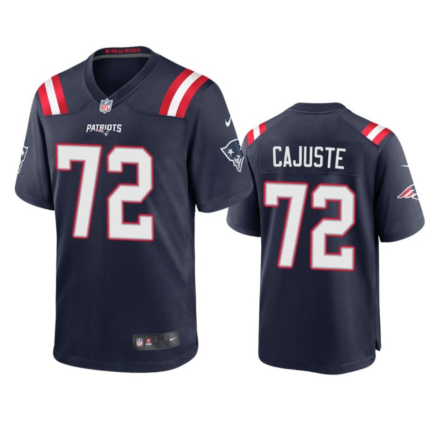 yodny cajuste patriots navy game jersey