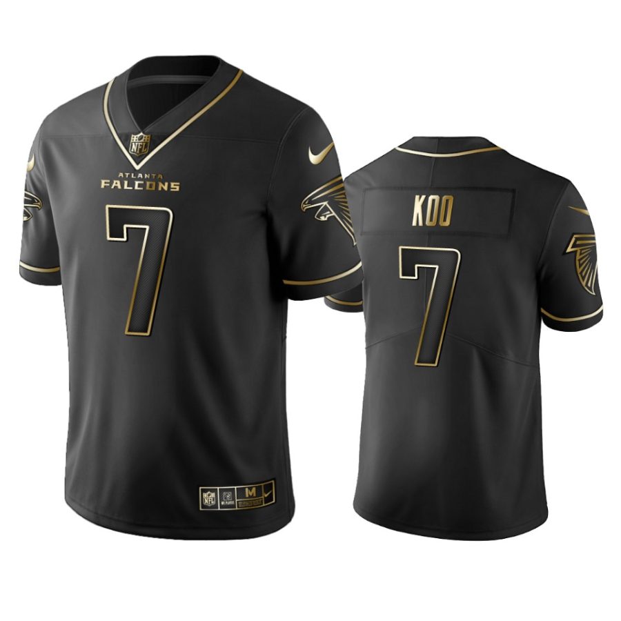 younghoe koo falcons black golden edition jersey