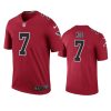younghoe koo falcons red color rush legend jersey