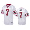 younghoe koo falcons white authentic throwback jersey