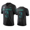 zachary evans black 2020 all america football game jersey