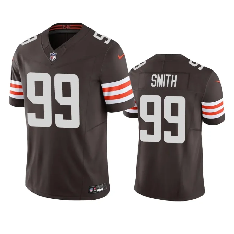 zadarius smith browns vapor f.u.s.e. limited brown jersey