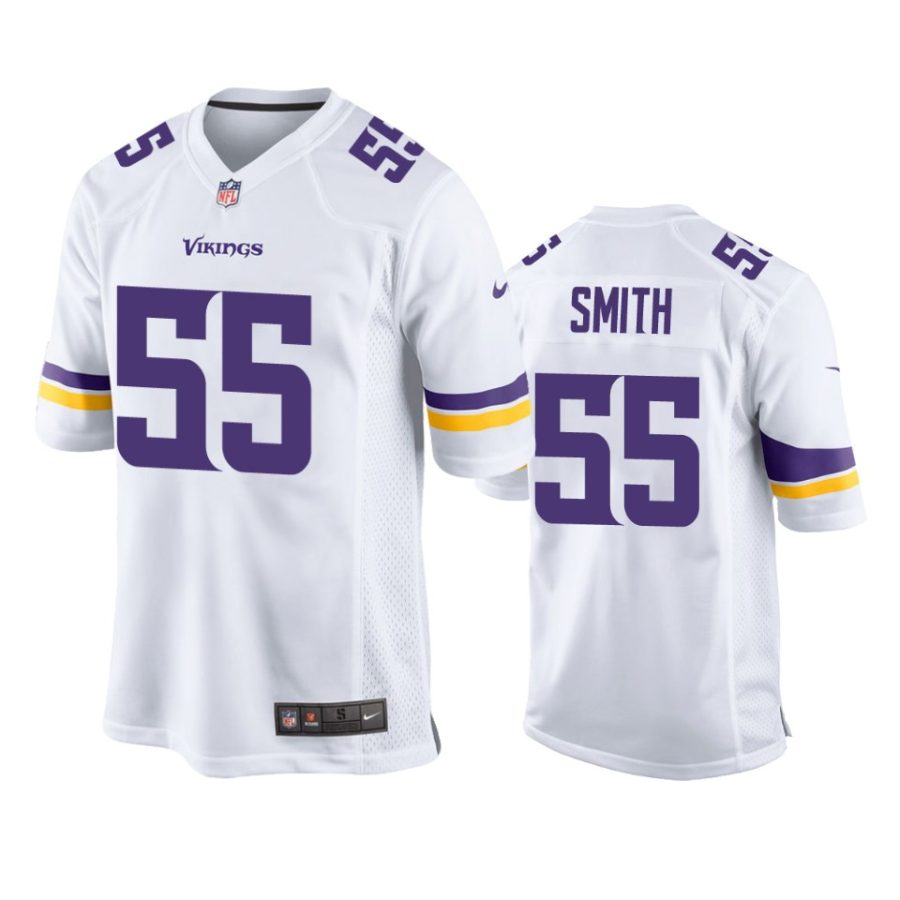 zadarius smith vikings game white jersey