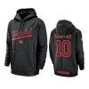 10 jimmy garoppolo sideline lockup hoodie