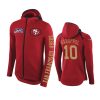 10 scarlet jimmy garoppolo hoodie 0a